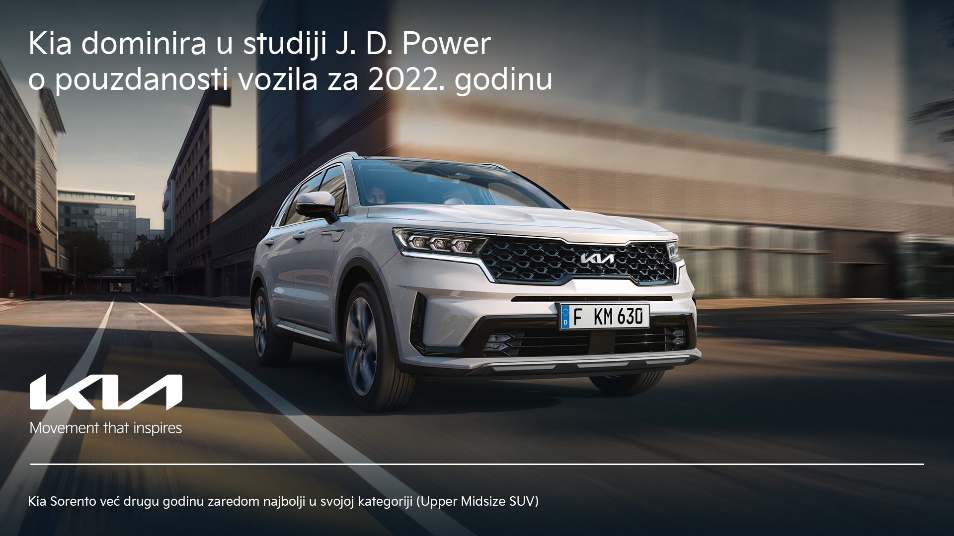 Kia dominira u studiji J. D. Power o pouzdanosti vozila za 2022. godinu