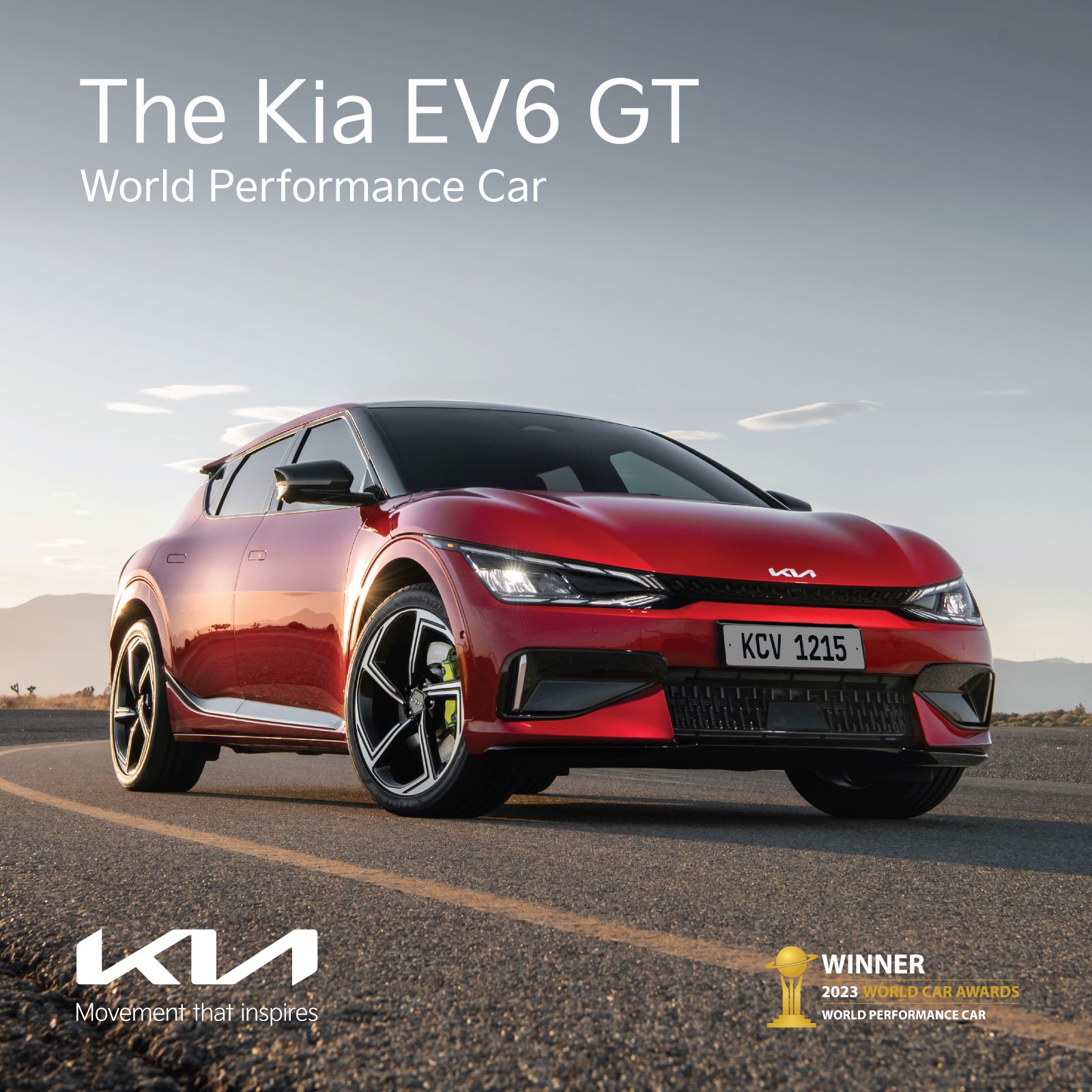 Kia EV6 GT je sportski svjetski auto godine 2023.