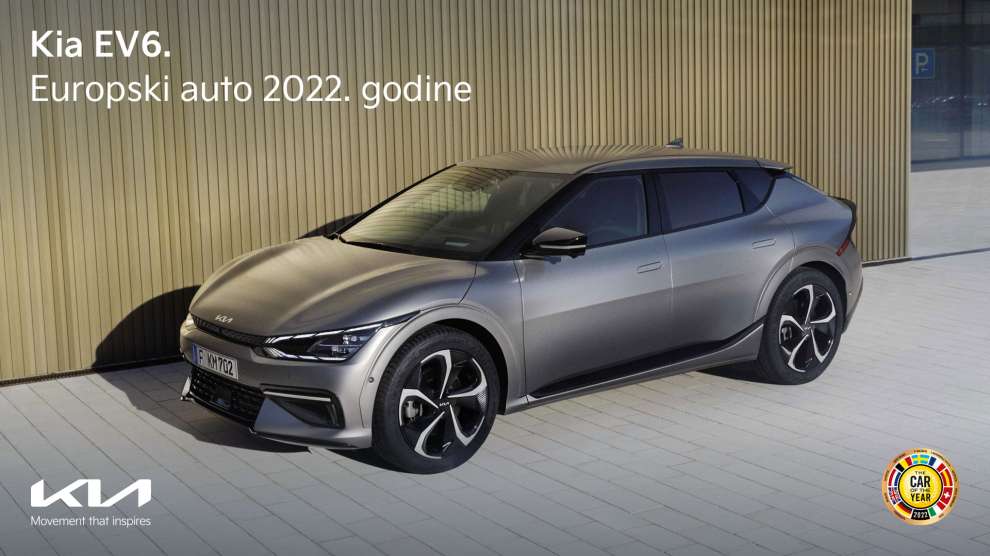 Kia EV6 postao europski auto 2022. godine